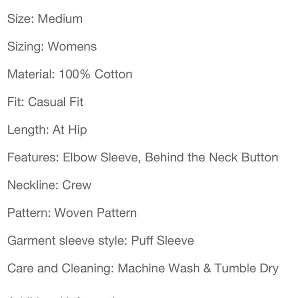 Universal Thread Women’s Short Puff Sleeve Pink Eyelet Blouse - Picture 10 of 12